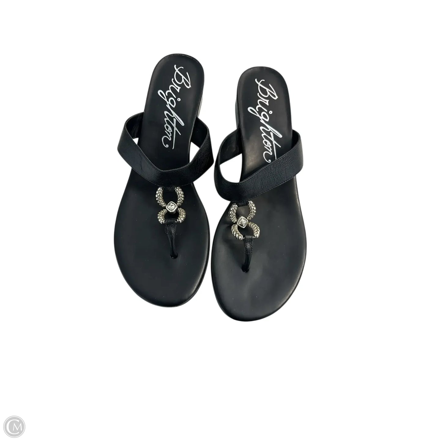 Sandals Heels Block By Brighton In Black, Size: 10