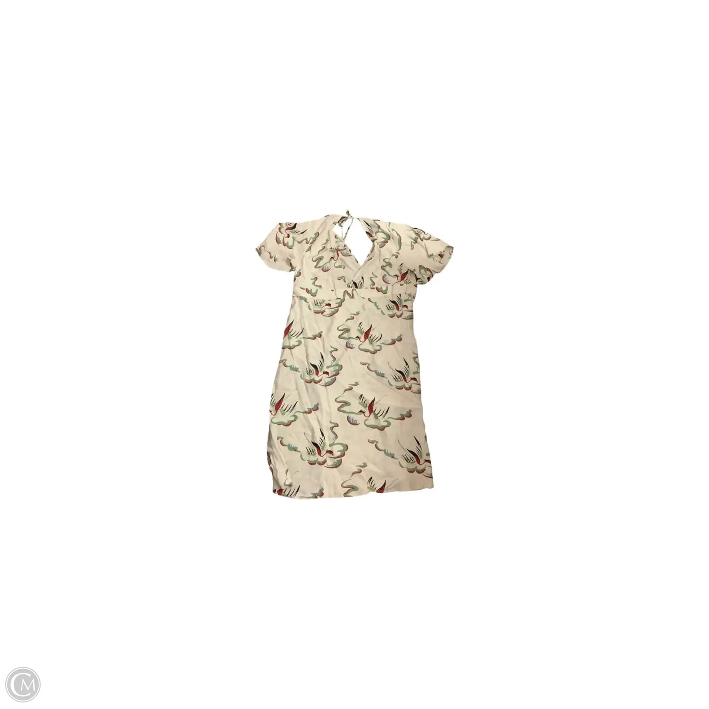 Dress Casual Midi By Asos In Cream, Size: 20