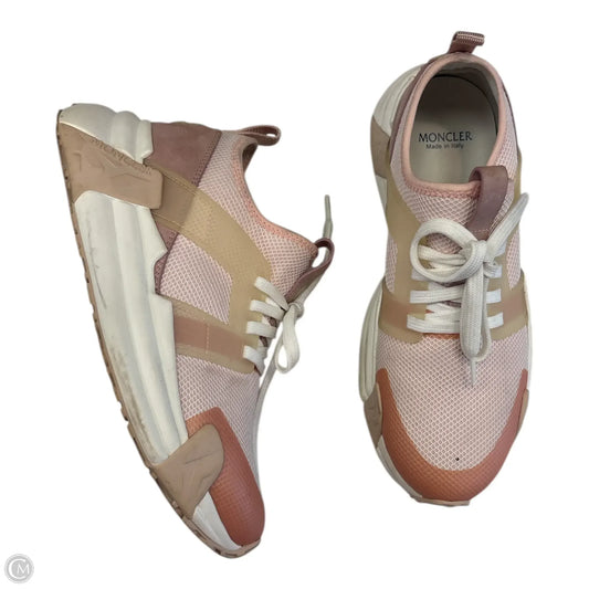Shoes Luxury Designer By Moncler In Pink