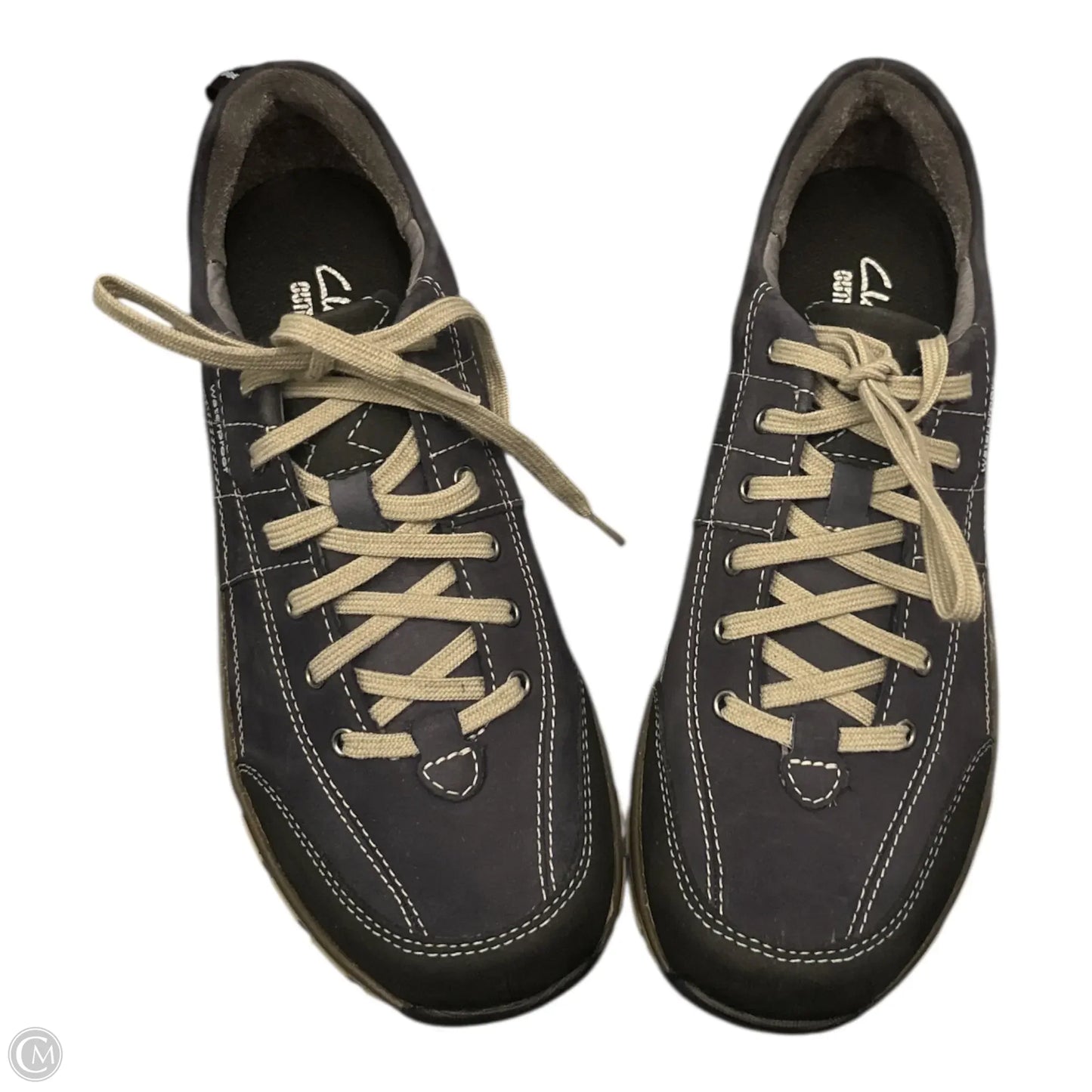 Shoes Flats By Clarks In Blue, Size: 9.5