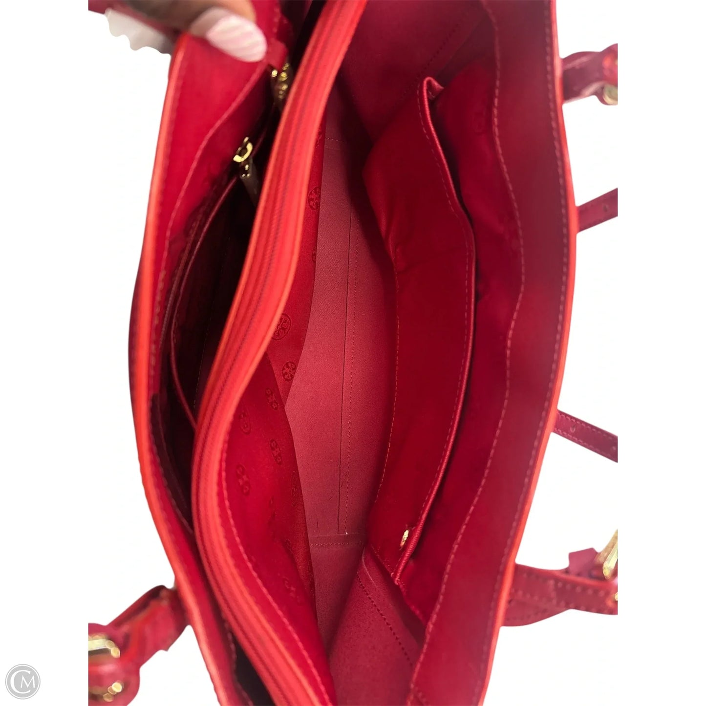 Handbag Designer By Tory Burch, Size: Medium