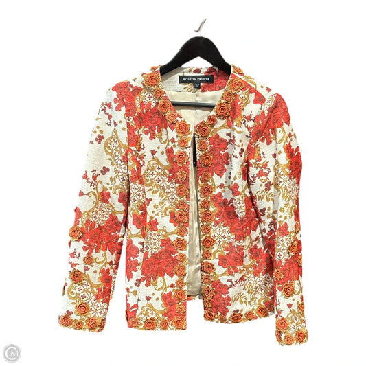 Blazer By Boston Proper In Red, Size: 10