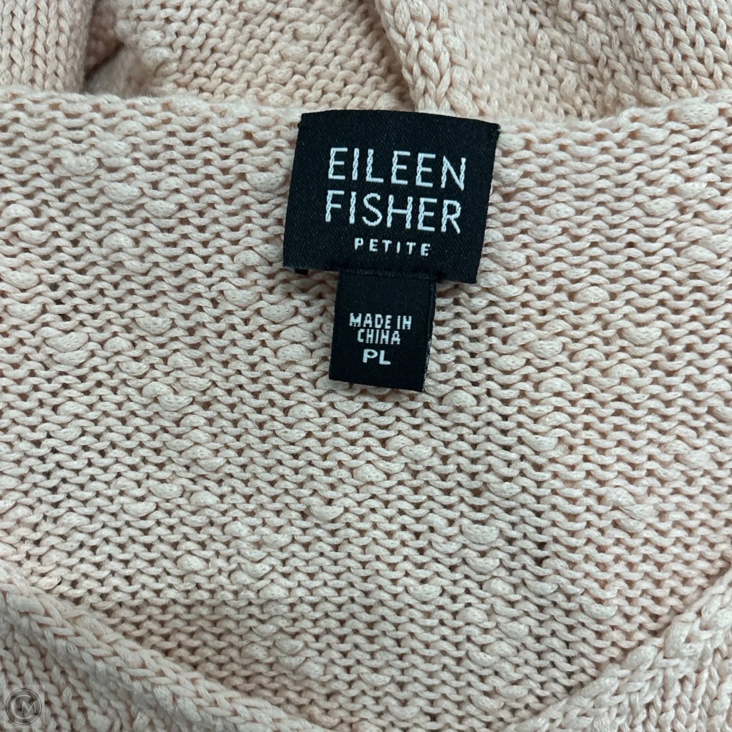 Sweater By Eileen Fisher In Peach, Size: Lp