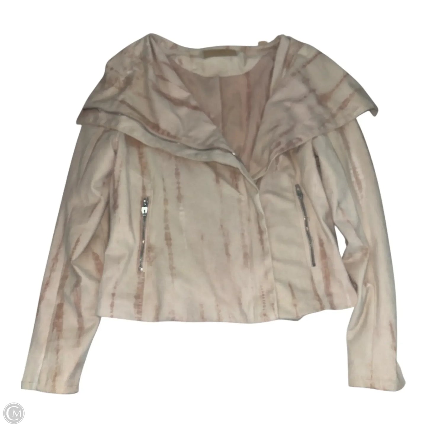 Jacket Moto By Blanknyc In Cream, Size: L