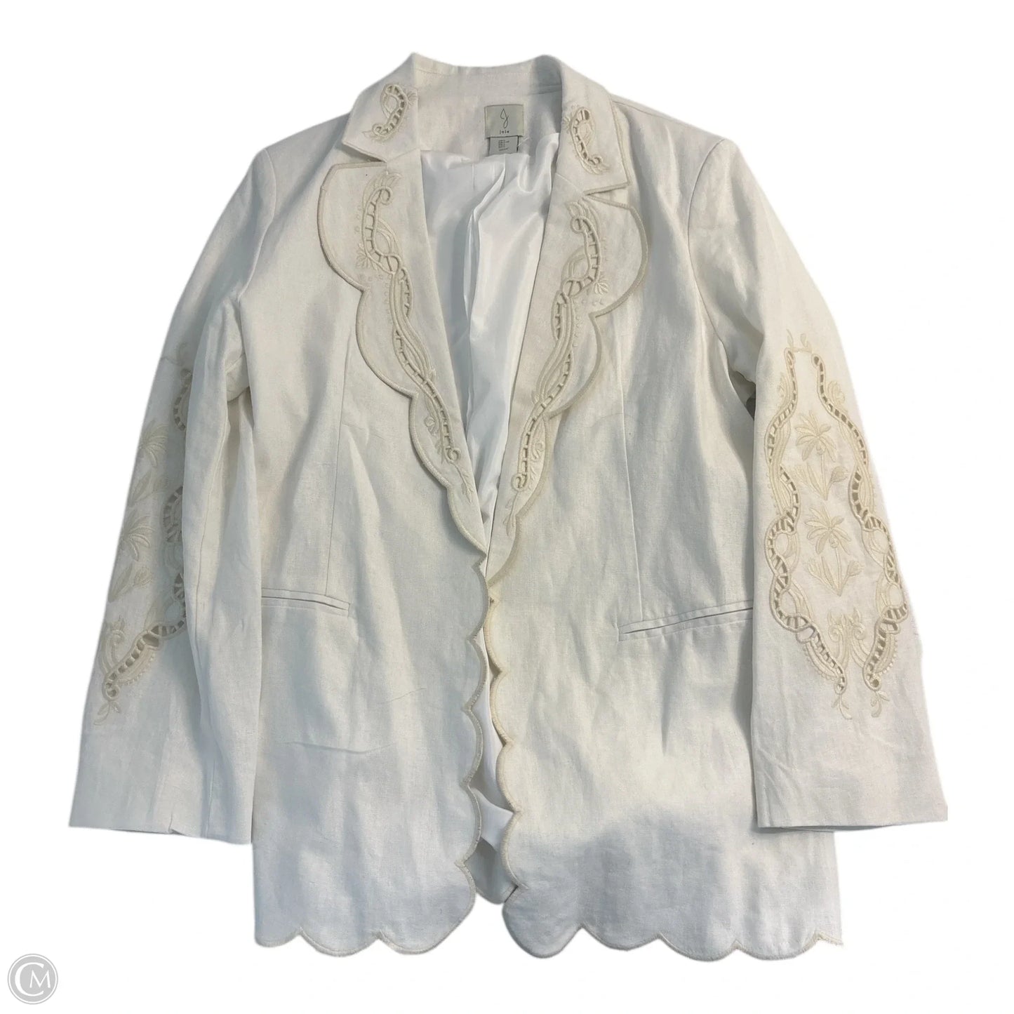 Blazer By Joie In Cream, Size: L