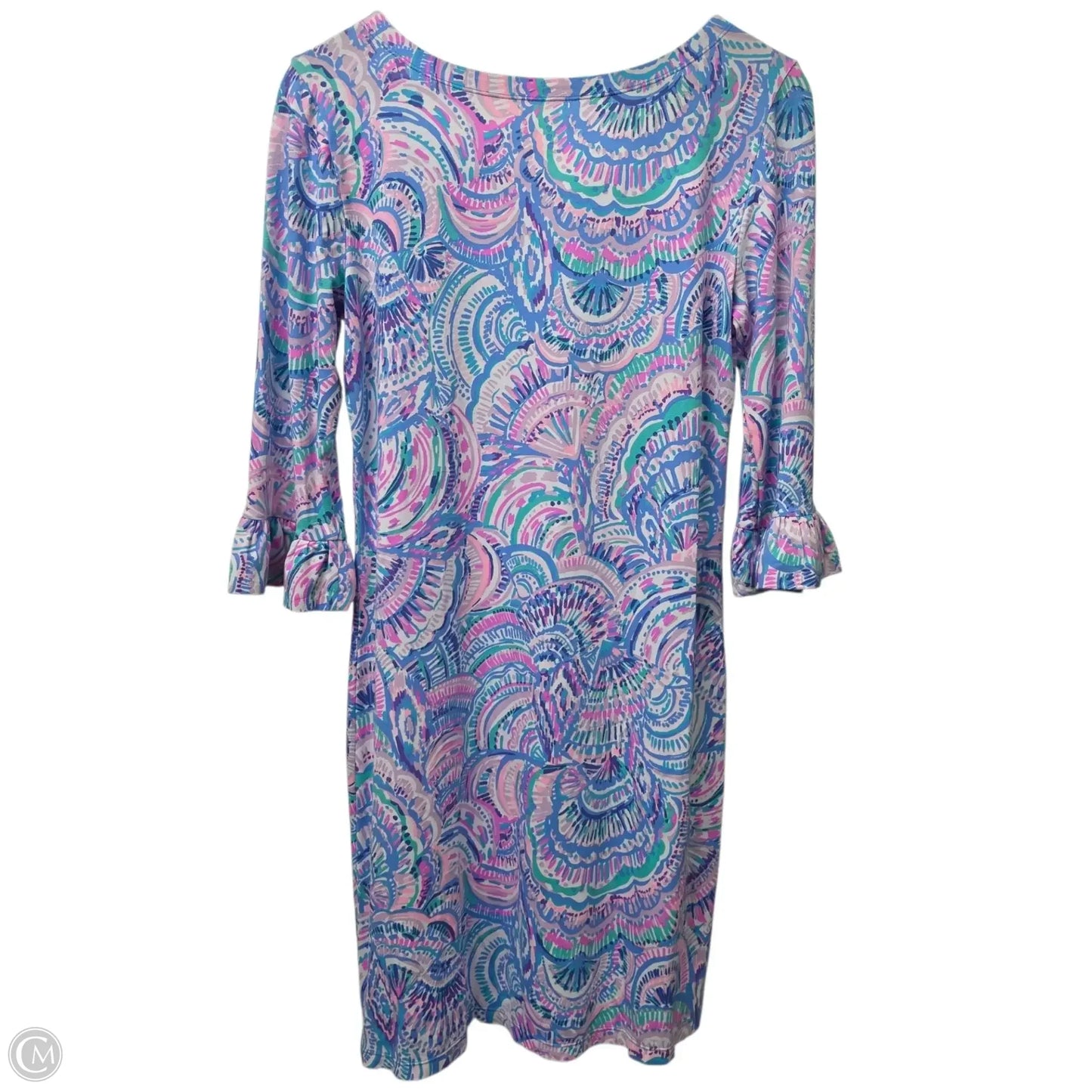 Dress Designer By Lilly Pulitzer In Blue & Pink, Size: M