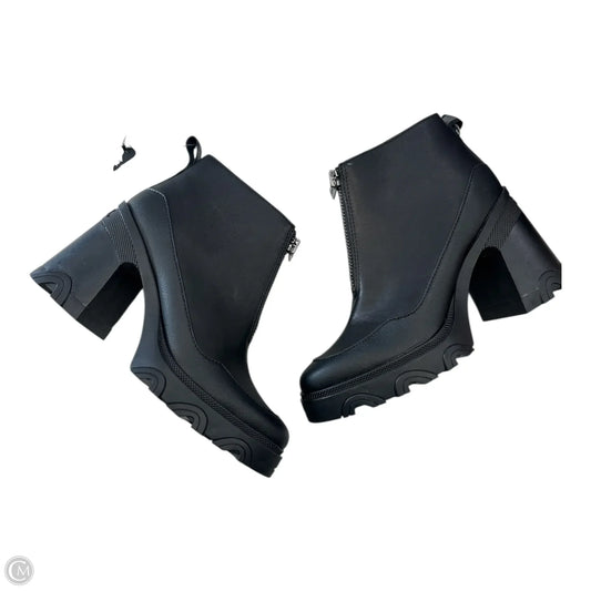 Boots Ankle Heels By Sorel In Black, Size: 7