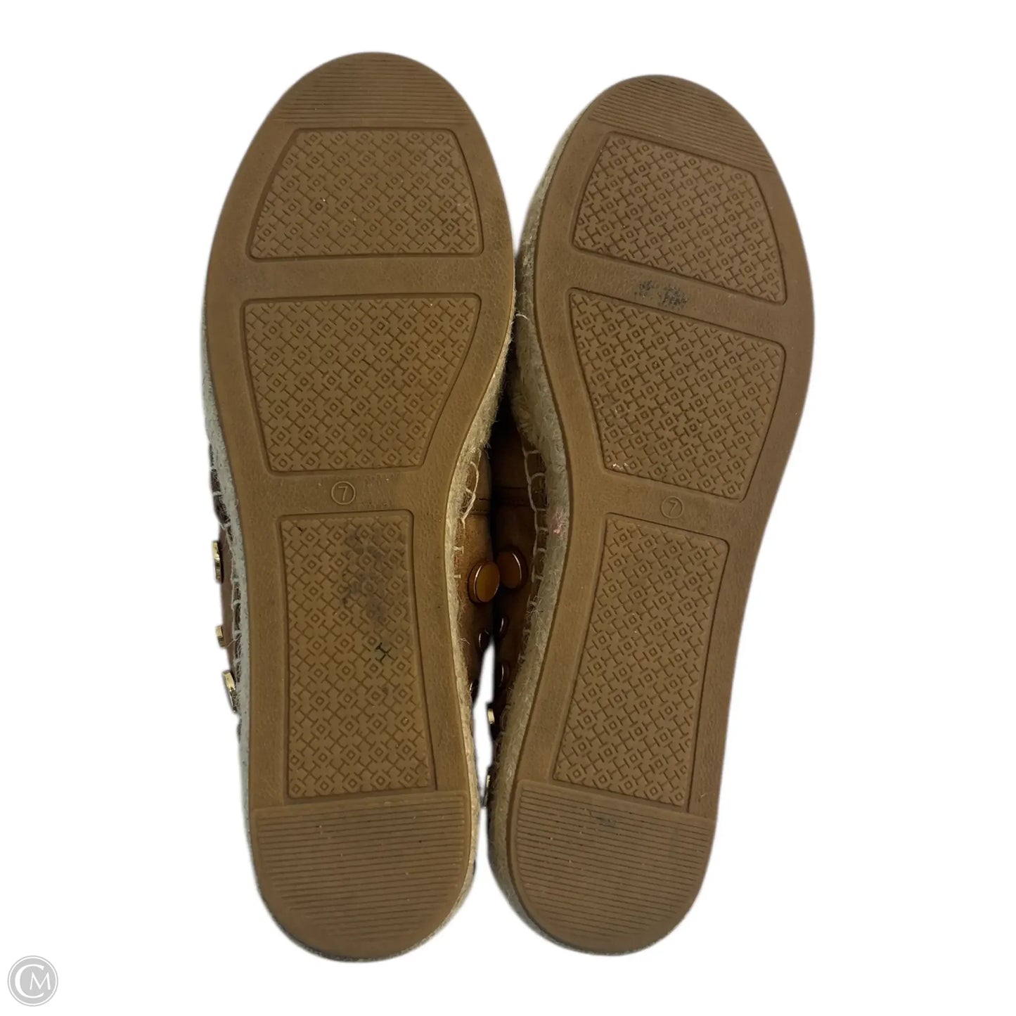 Shoes Designer By Tory Burch In Tan, Size: 7