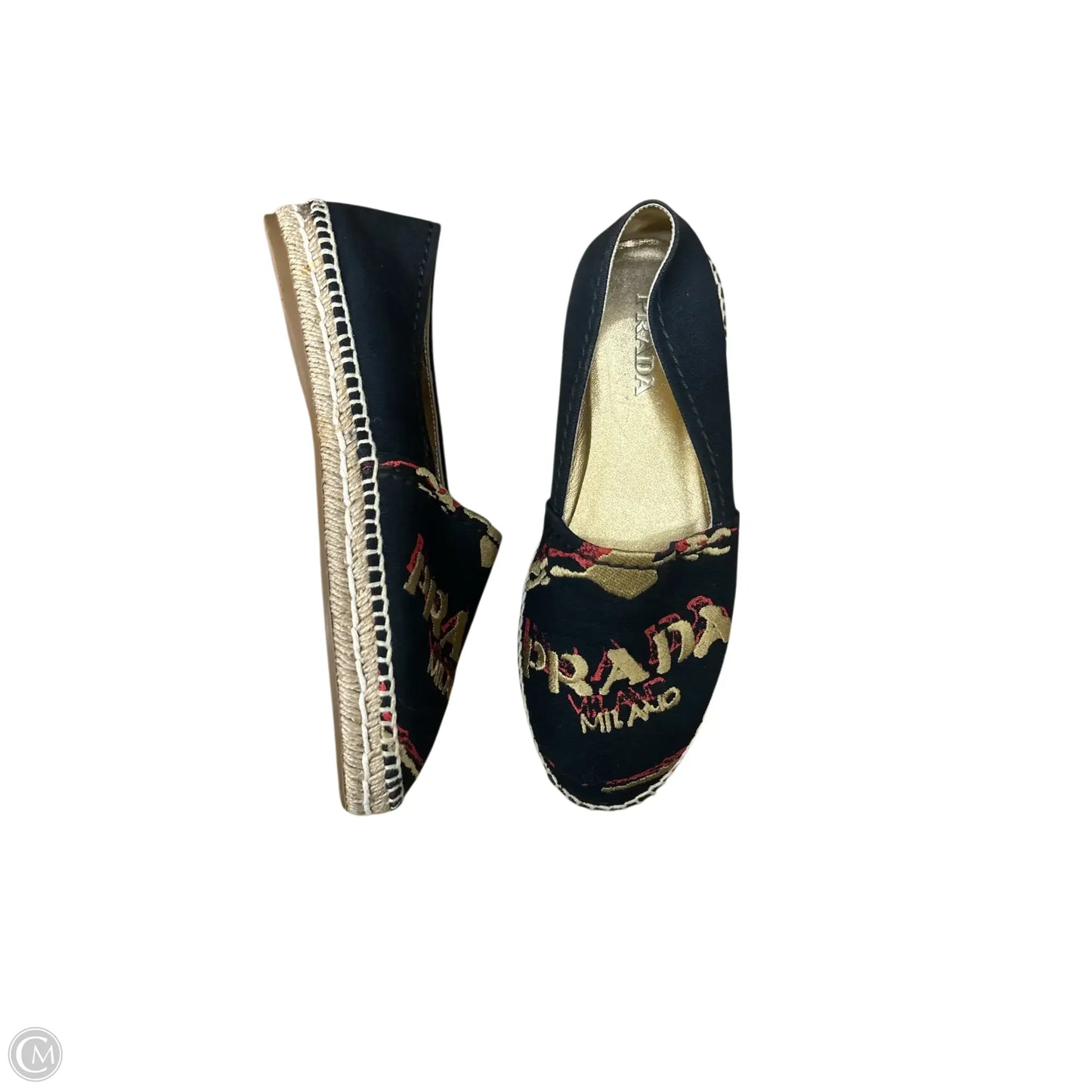 Shoes Luxury Designer By Prada In Black