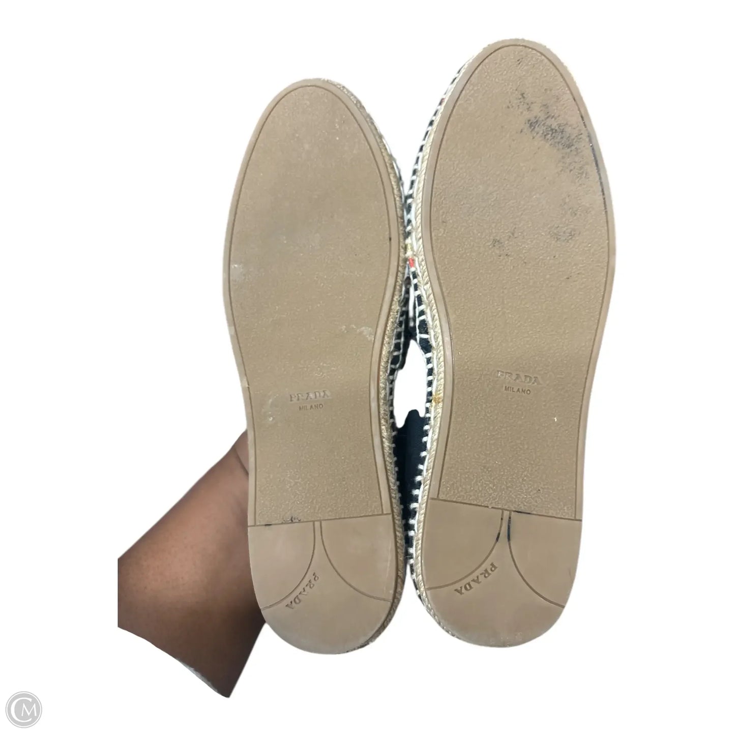 Shoes Luxury Designer By Prada In Black