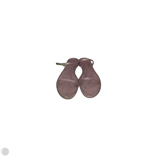 Sandals Designer By Stuart Weitzman In Purple, Size: 10