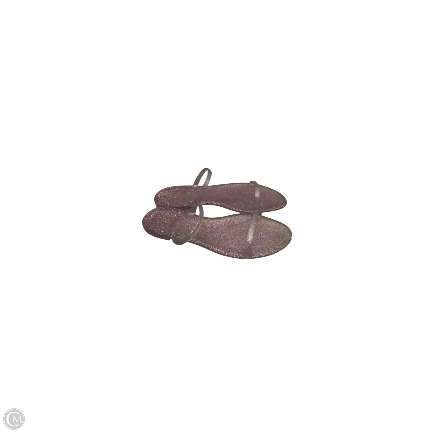 Sandals Designer By Stuart Weitzman In Purple, Size: 10