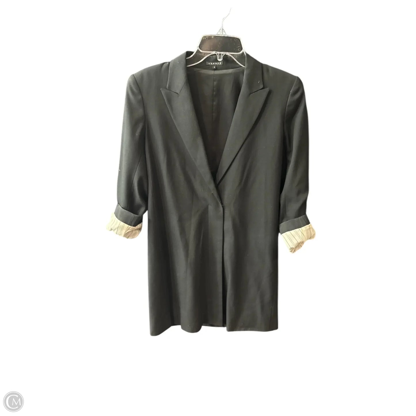 Blazer By Theory In Black, Size: 6