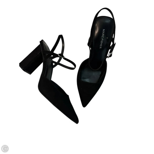 Shoes Heels Block By Marc Fisher In Black, Size: 8.5