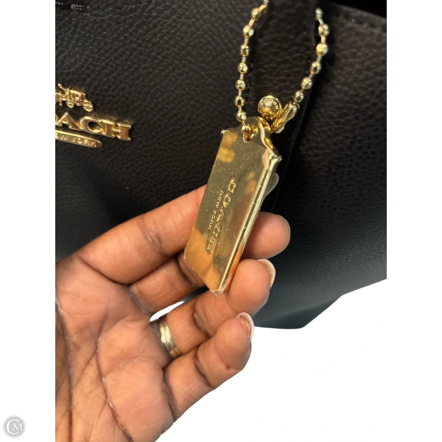 Handbag Designer By Coach, Size: Large