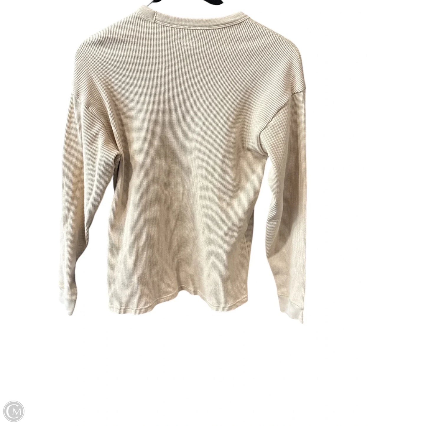Top Long Sleeve Luxury Designer By Alexander Wang In Tan, Size: M