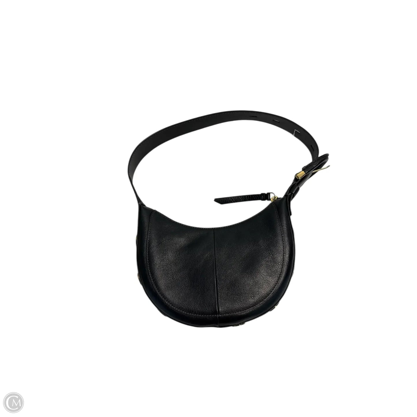 Handbag Leather By Fossil, Size: Small