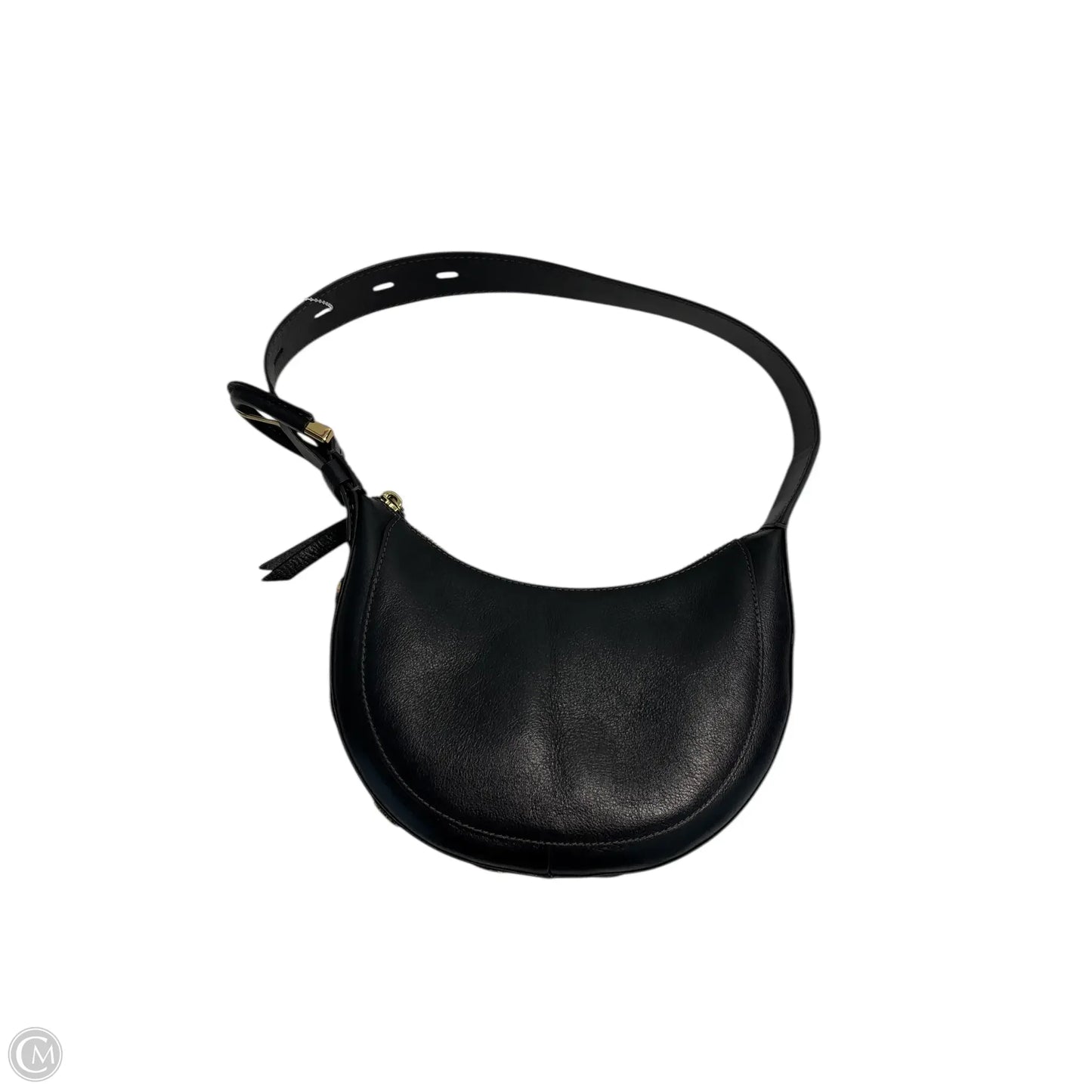 Handbag Leather By Fossil, Size: Small