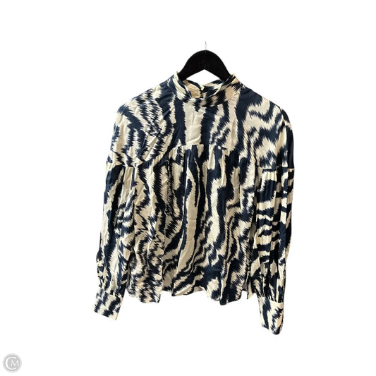 Ted Baker In Blue & Cream, Size: S