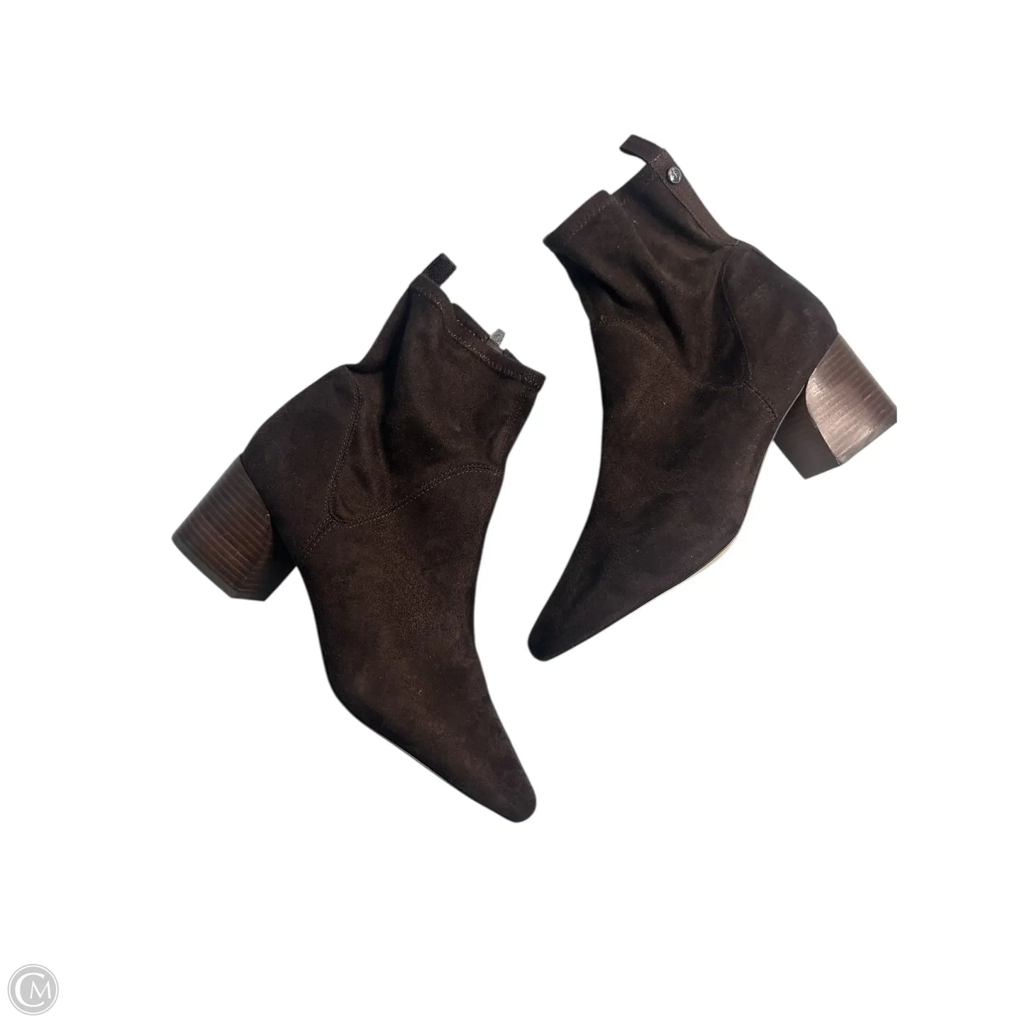Boots Ankle Heels By Donald Pliner In Brown, Size: 9.5