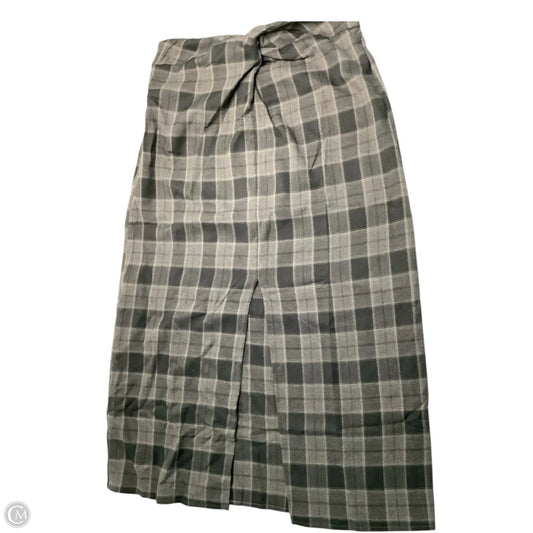 Skirt Midi By Cider In Grey, Size: S