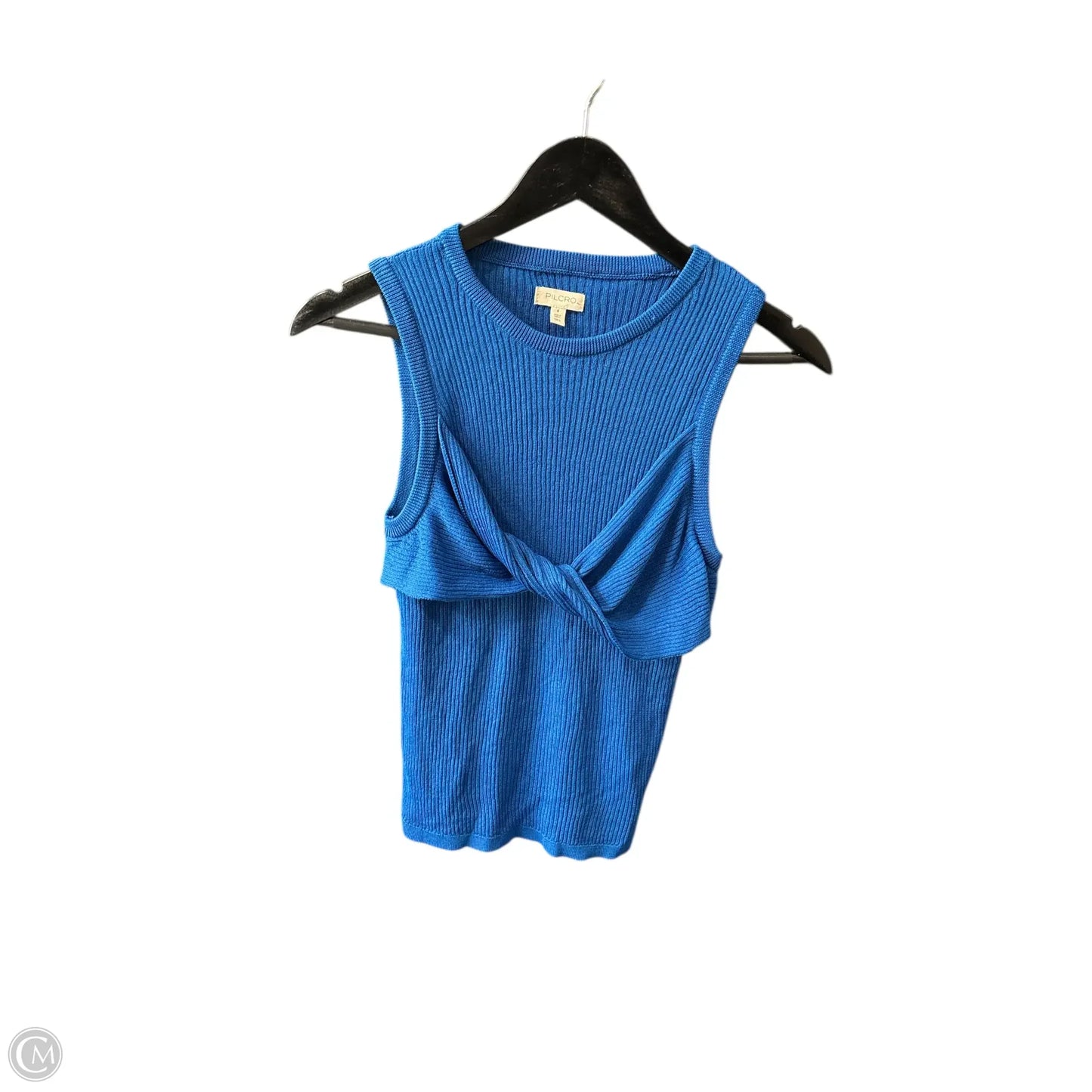 Top Sleeveless Basic By Pilcro In Blue, Size: S