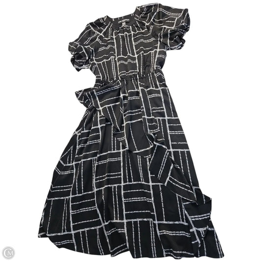 Dress Designer By Karl Lagerfeld In Black, Size: 10