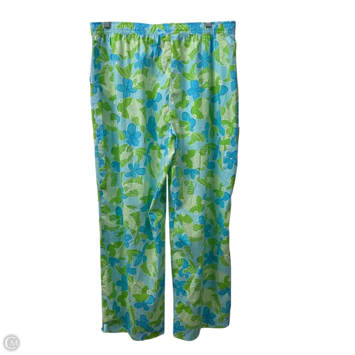 Pants Designer By Lilly Pulitzer In Blue & Green, Size: S