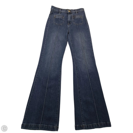 Jeans Wide Leg By Ann Taylor In Blue, Size: 2