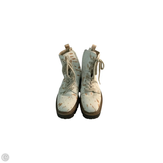 Boots Ankle Flats By Sam Edelman In Cream, Size: 7.5