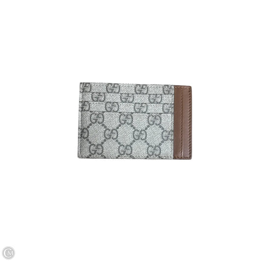 Wallet Luxury Designer By Gucci, Size: Small