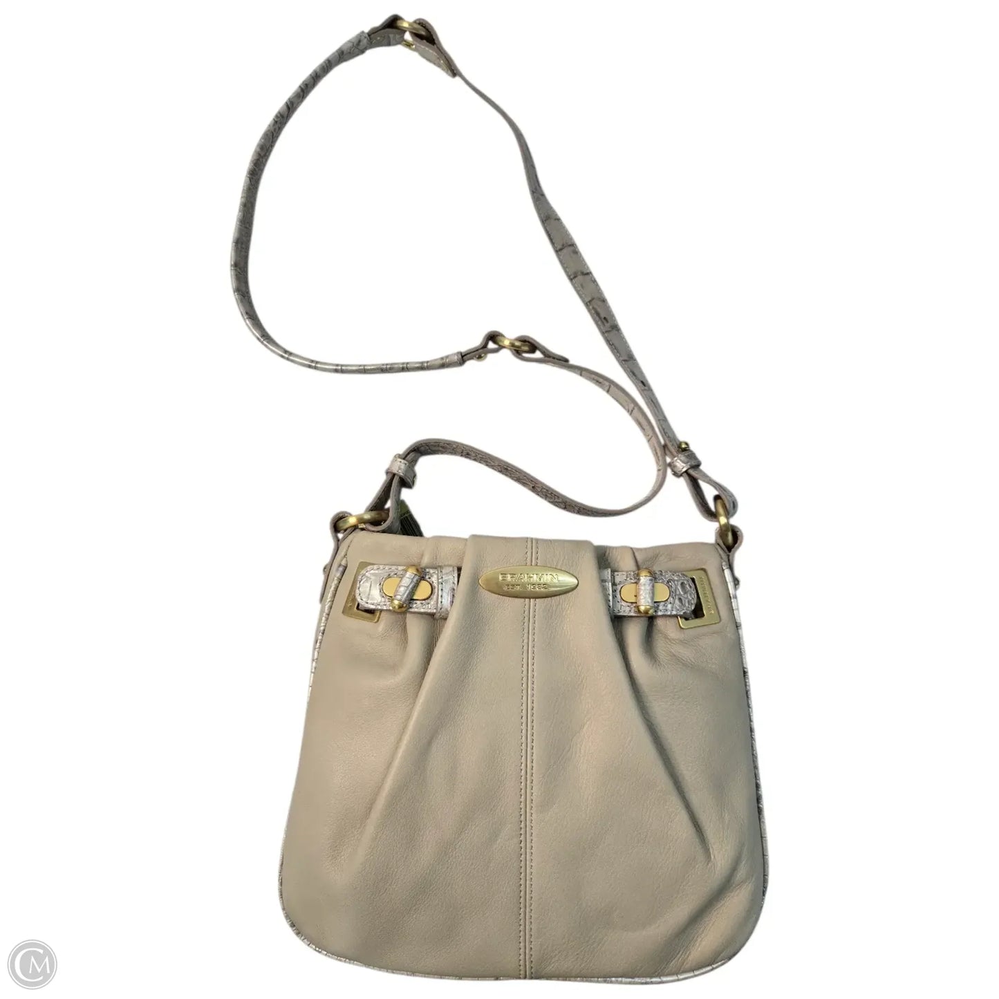 Handbag Designer By Brahmin, Size: Small