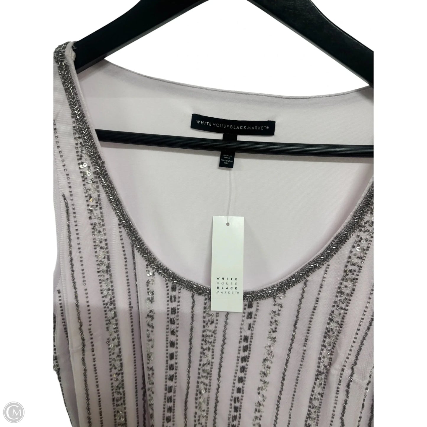 Top Sleeveless Basic By White House Black Market In Purple, Size: S