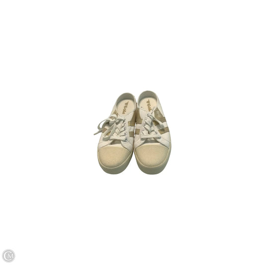 Shoes Sneakers By Gola In Cream, Size: 8