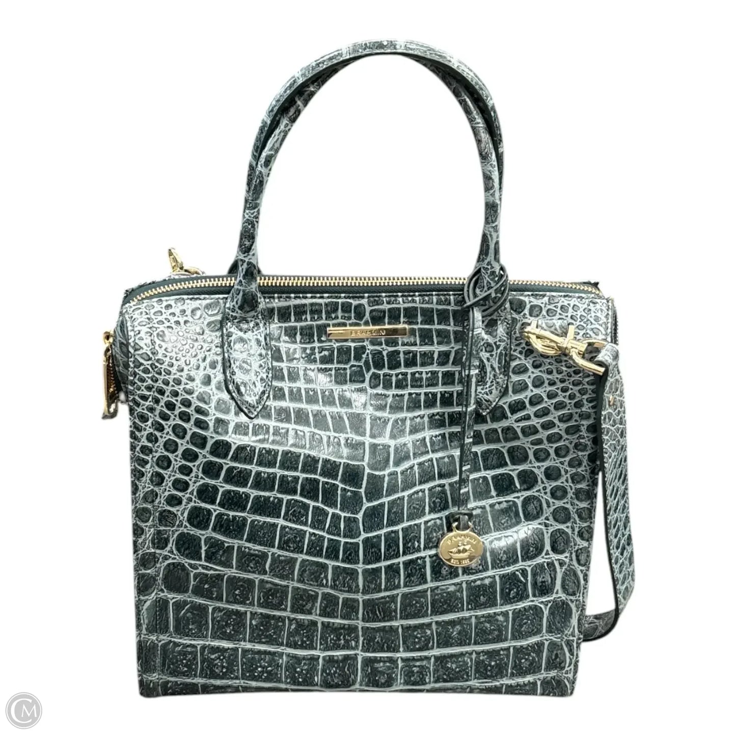 Handbag Designer By Brahmin, Size: Medium