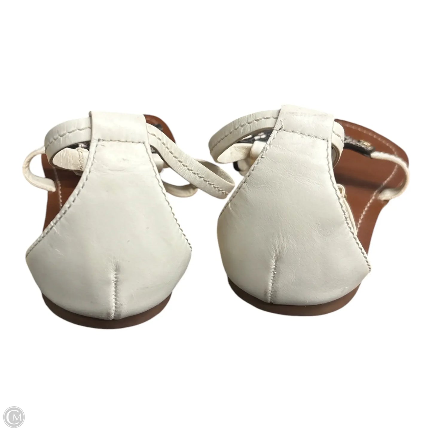 Sandals Designer By Tory Burch In Snakeskin Print, Size: 9.5