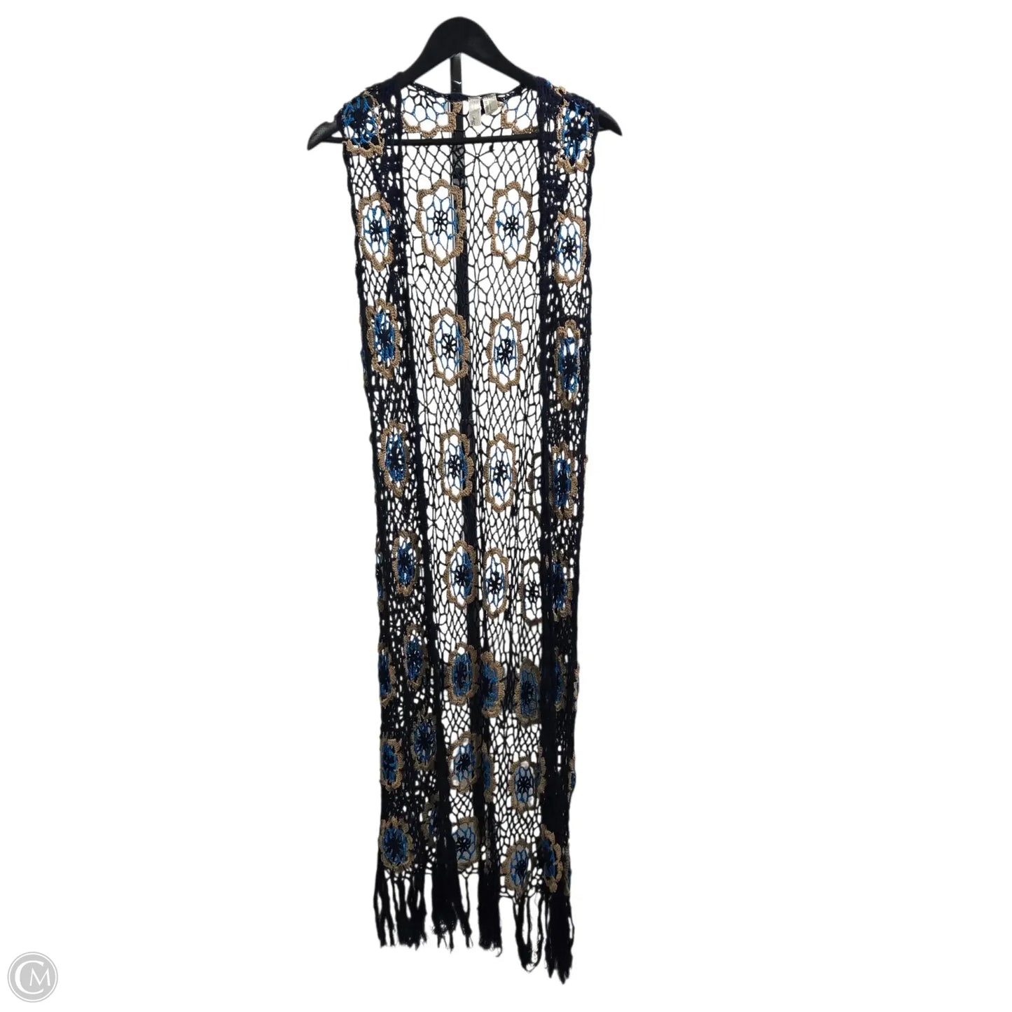 Vest Other By Clothes Mentor In Blue, Size: S