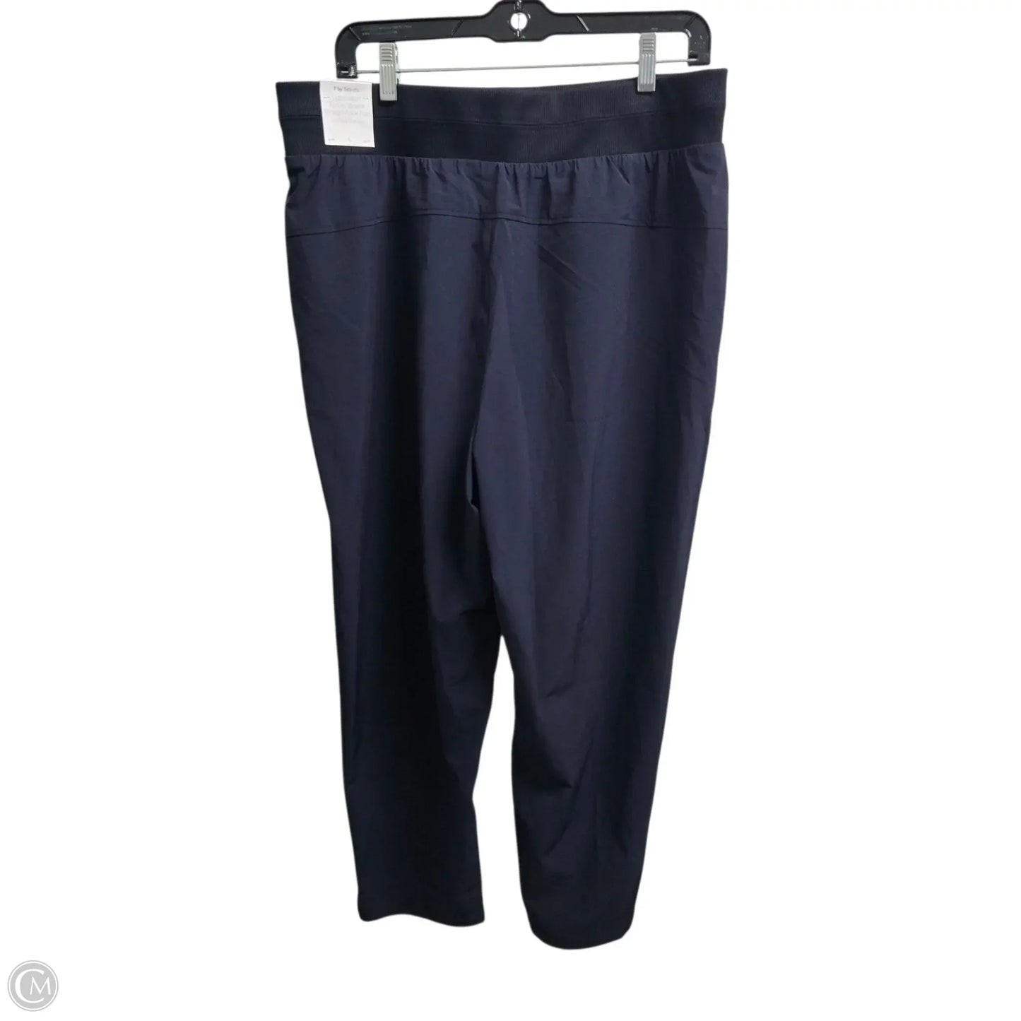 Athletic Pants By Talbots In Navy, Size: L