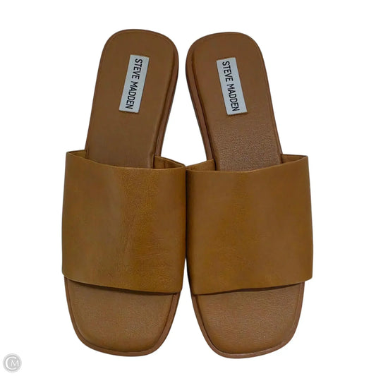Shoes Flats By Steve Madden In Tan, Size: 9.5