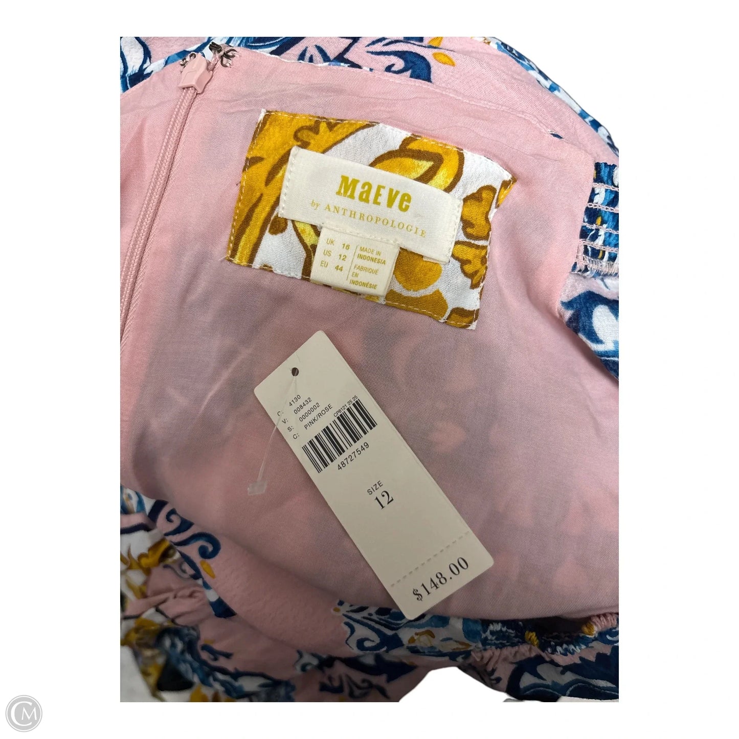 Dress Casual Midi By Maeve In Pink, Size: 12
