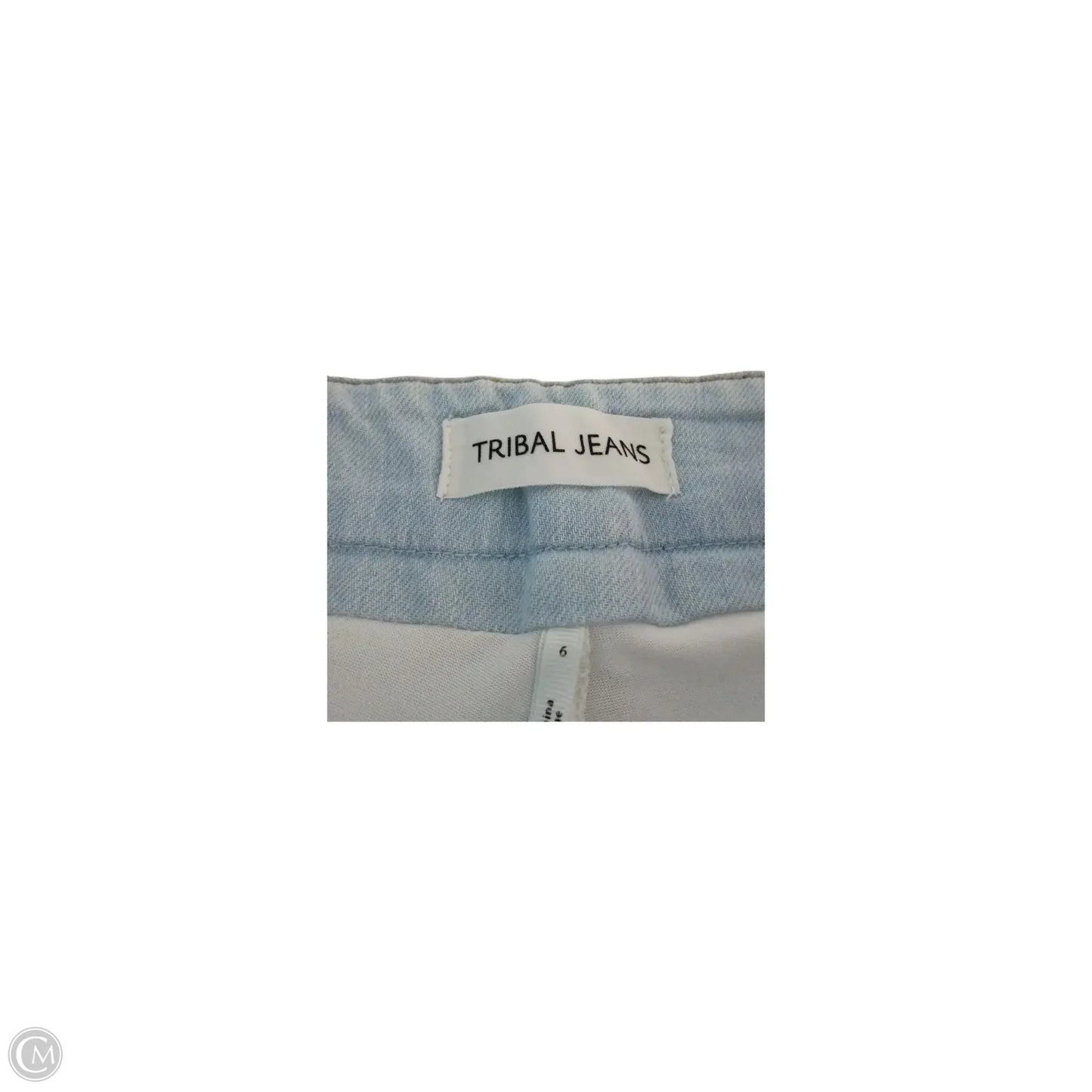 Skirt Mini & Short By Tribal In Blue, Size: 6