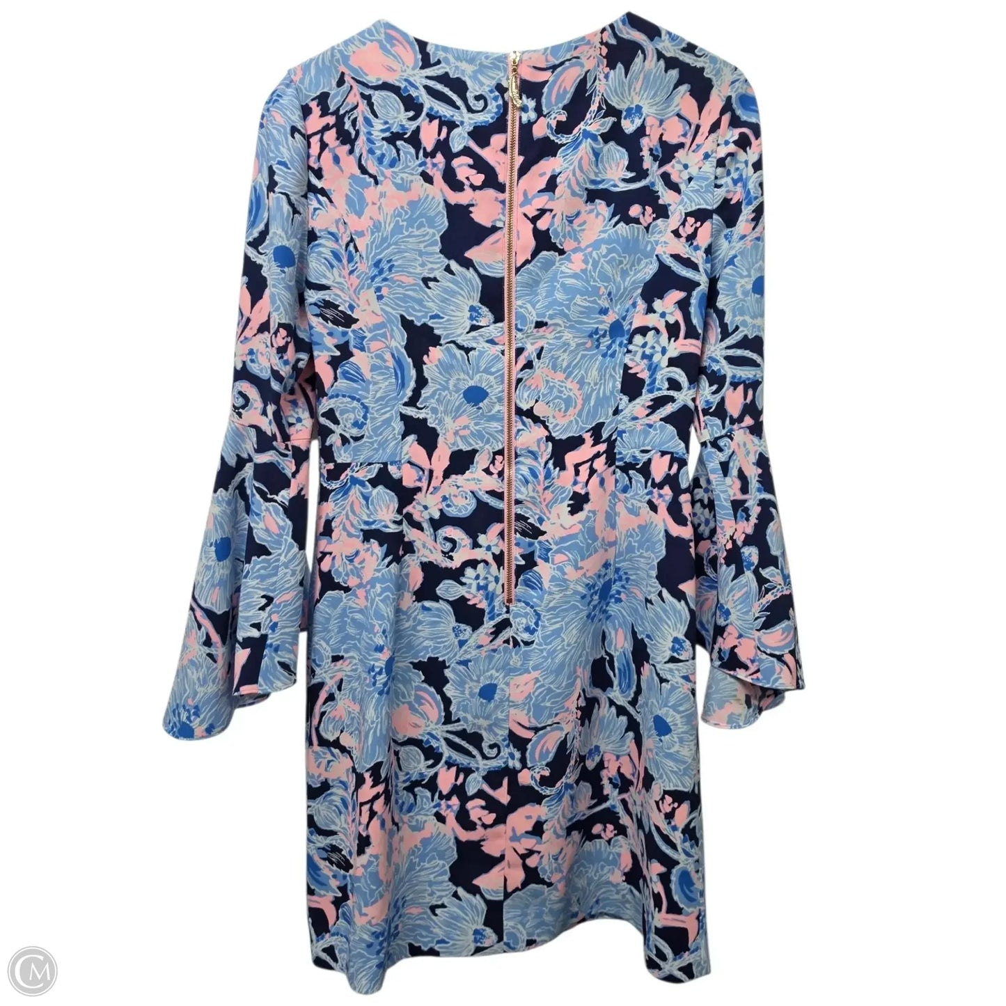 Dress Designer By Lilly Pulitzer In Blue & Pink, Size: 4