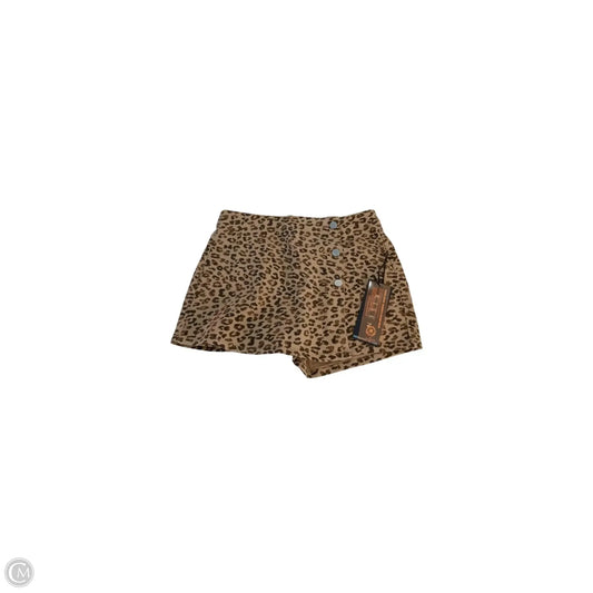 Skort By Risen In Animal Print, Size: M