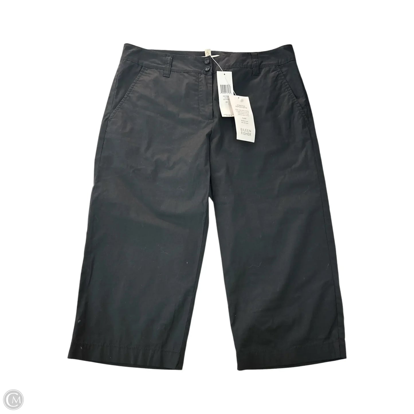 Shorts By Eileen Fisher In Black, Size: Sp
