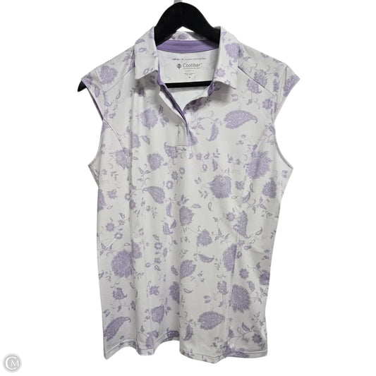Athletic Tank Top By Coolibar In Purple, Size: M