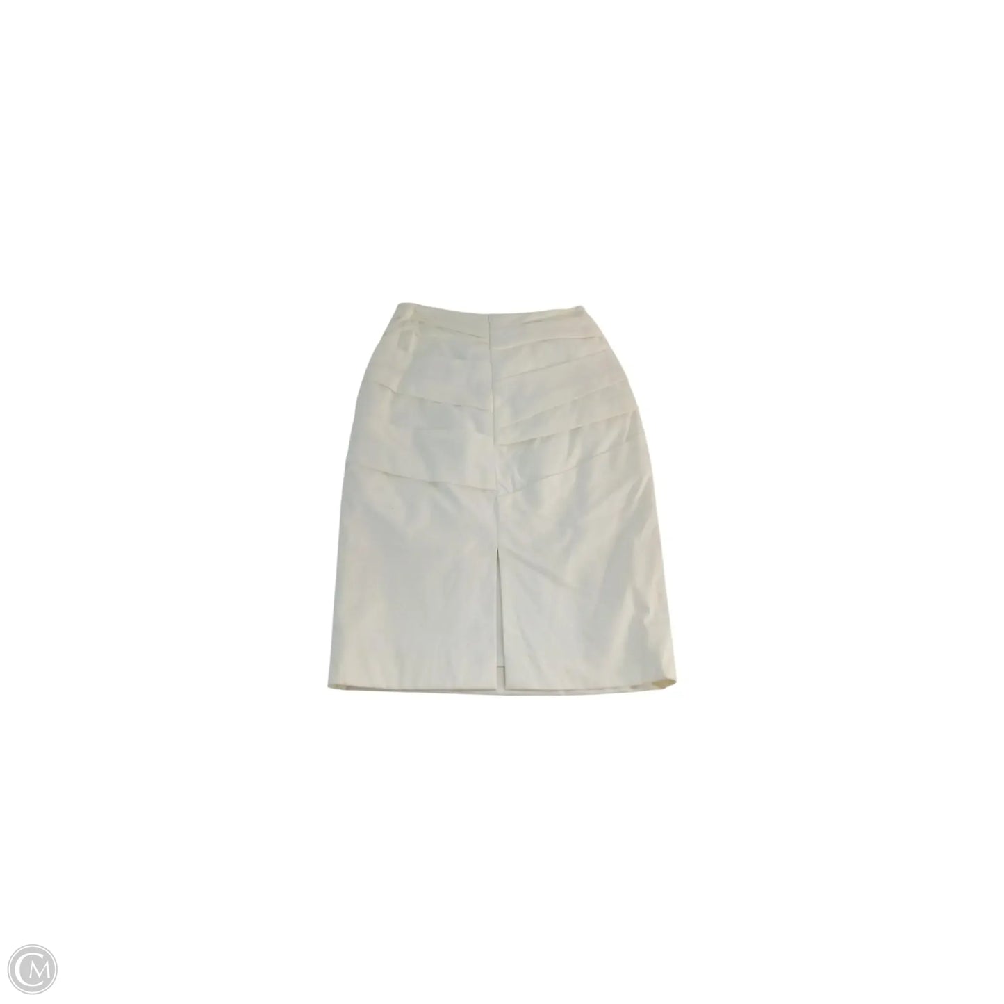 Skirt Designer By Escada In Cream, Size: S