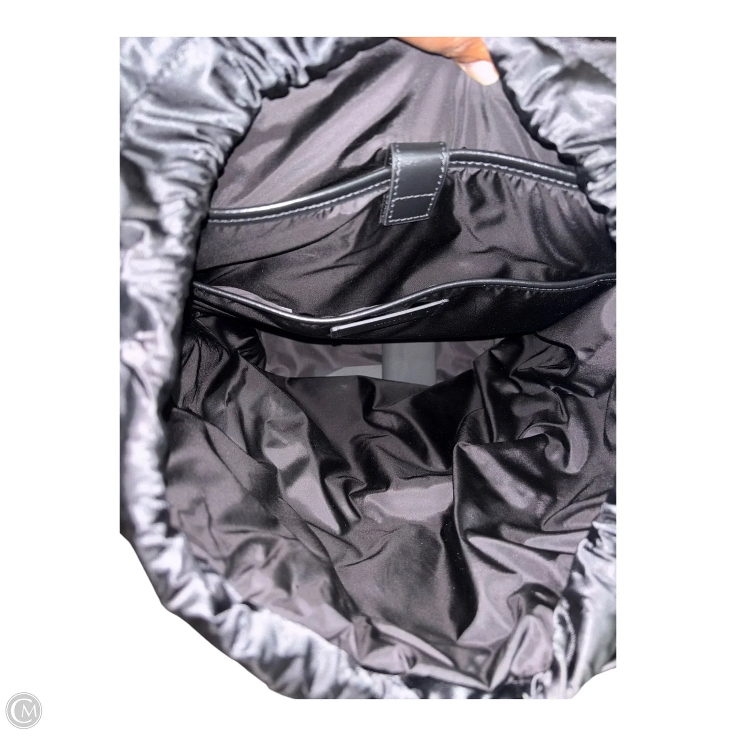 Backpack Luxury Designer By Versace, Size: Large