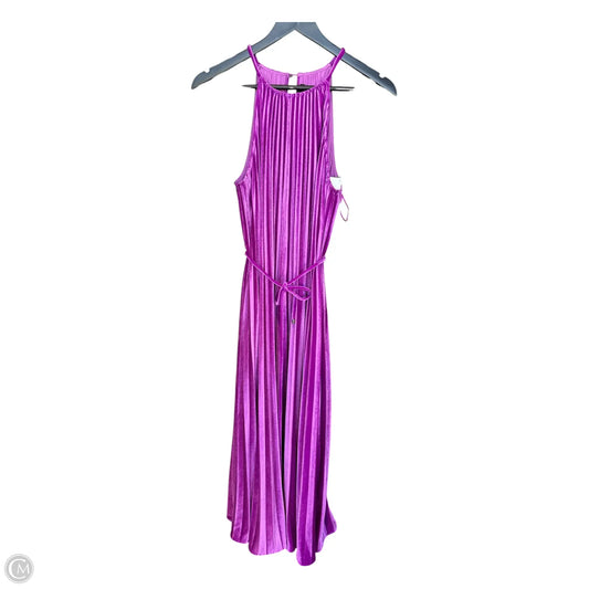 Dress Casual Midi By Ted Baker In Purple, Size: 4