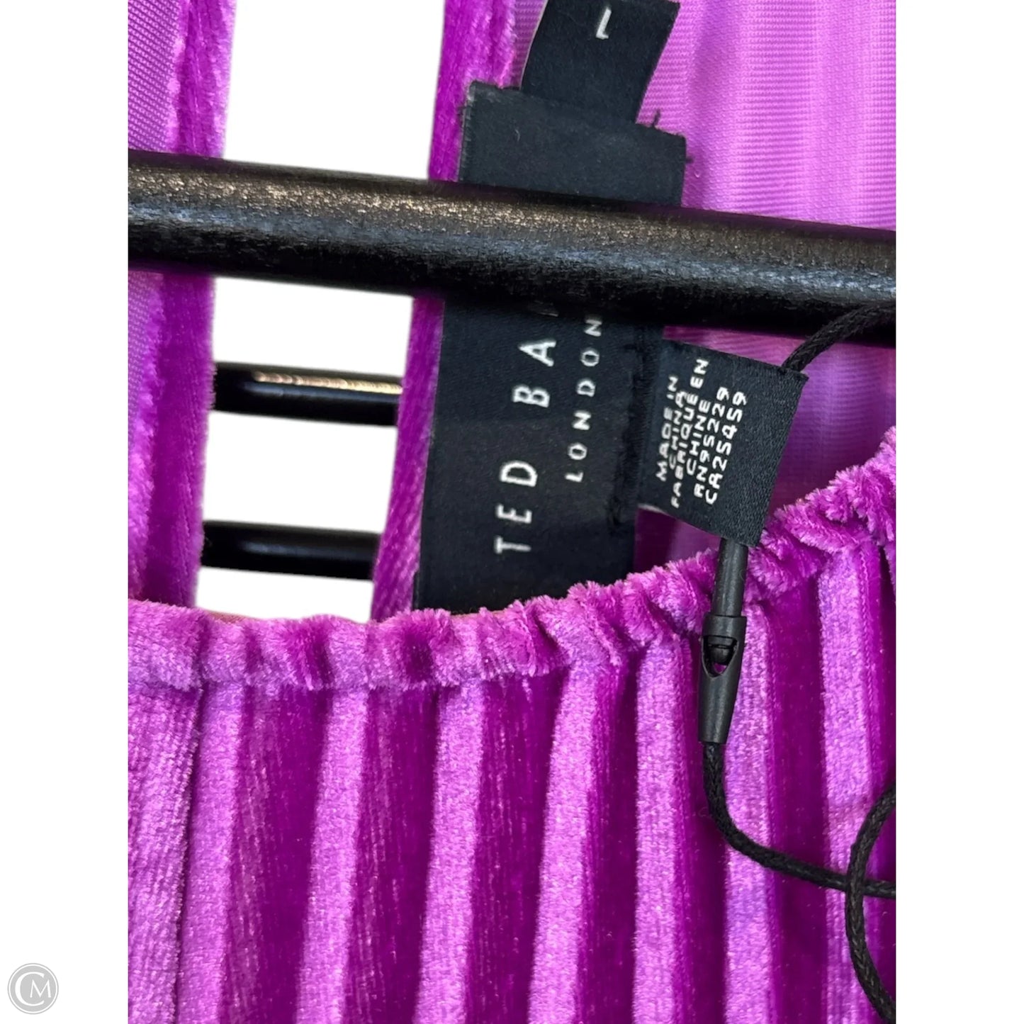 Dress Casual Midi By Ted Baker In Purple, Size: 4