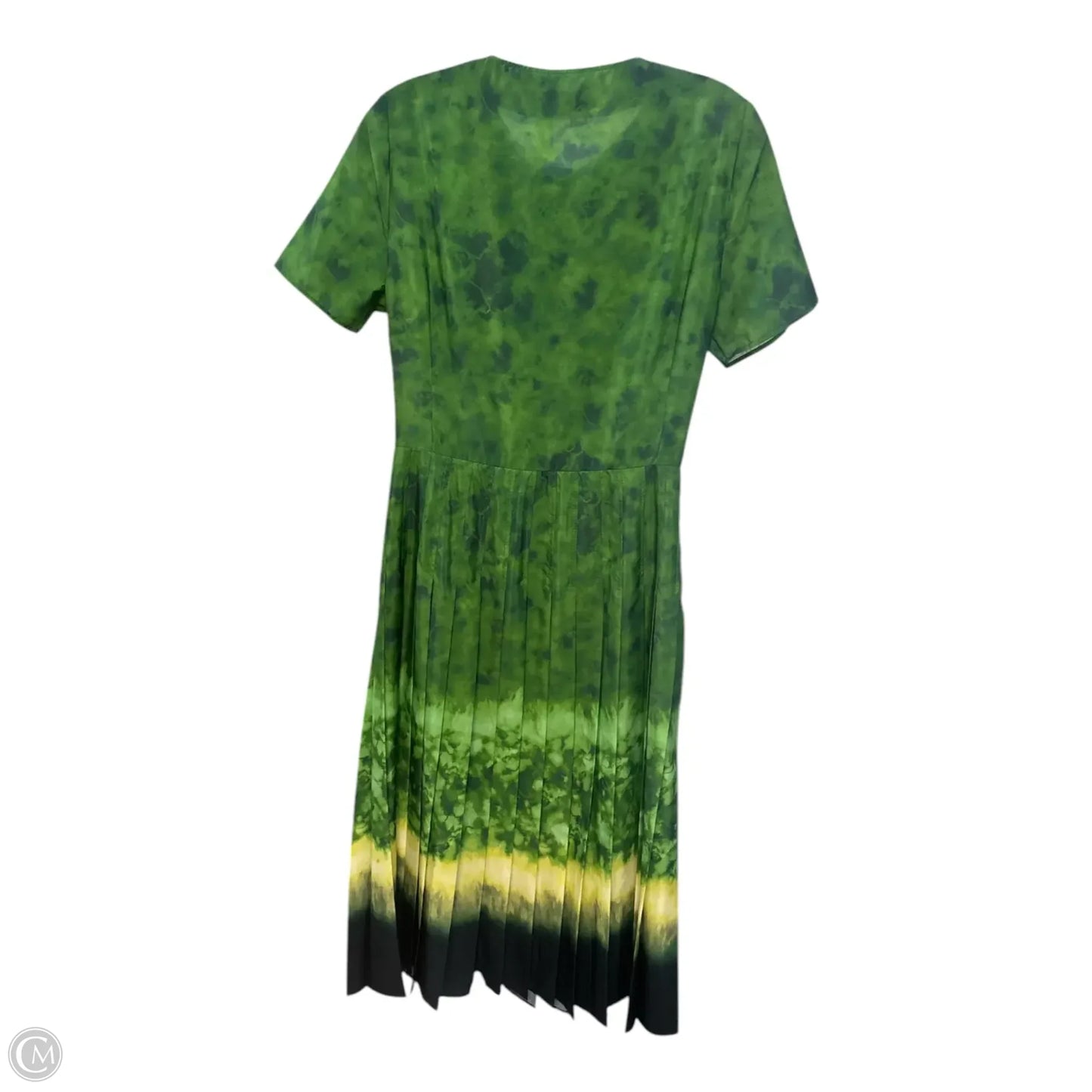 Dress Casual Midi By Cma In Green, Size: S